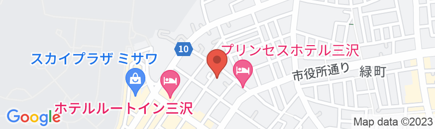 アネックスプリンセスホテル三沢の地図