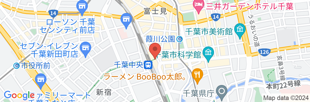 京成ホテルミラマーレの地図