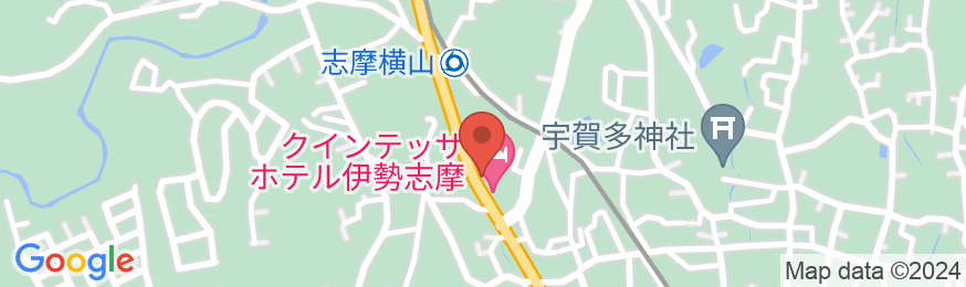 クインテッサホテル伊勢志摩の地図