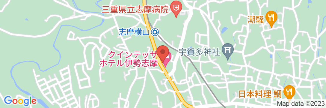 クインテッサホテル伊勢志摩の地図