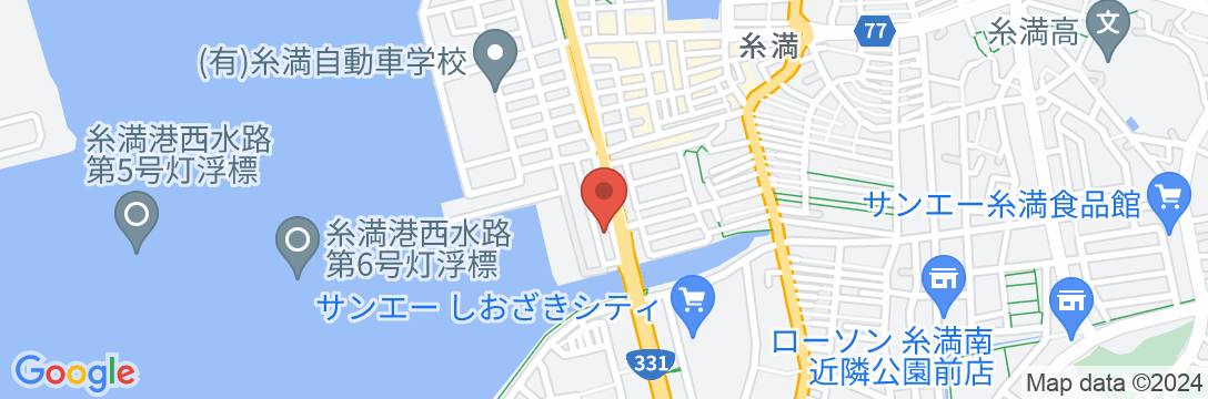 HOTEL COZY STAY IN 糸満の地図