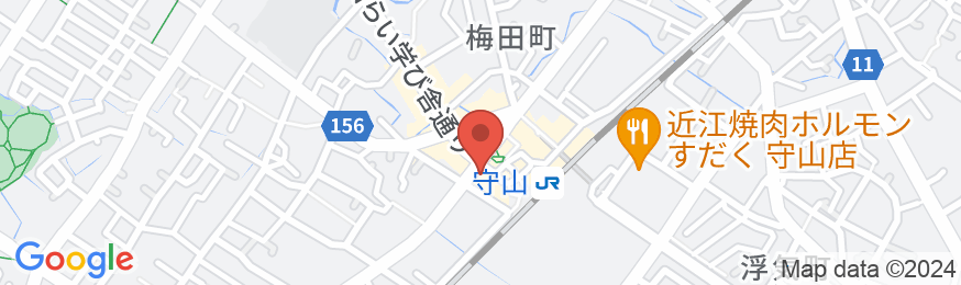 ベッセルイン滋賀守山駅前(守山・栗東・草津)の地図