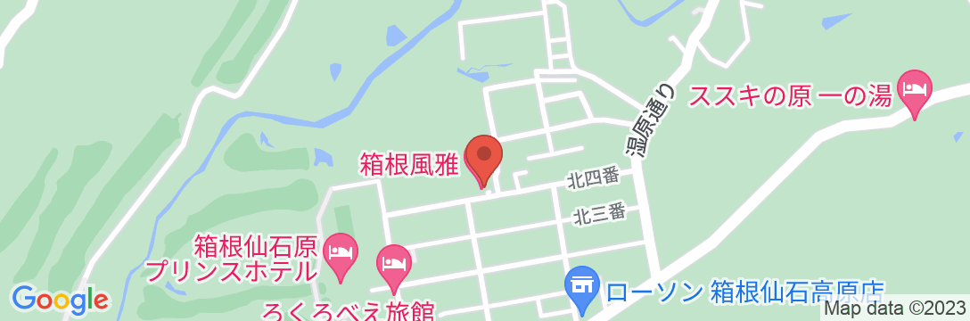 箱根風雅の地図