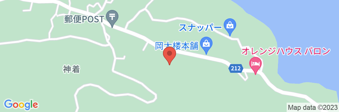 プチホテル あいらんど <三宅島>の地図