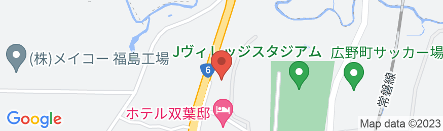 旅館岩沢荘の地図