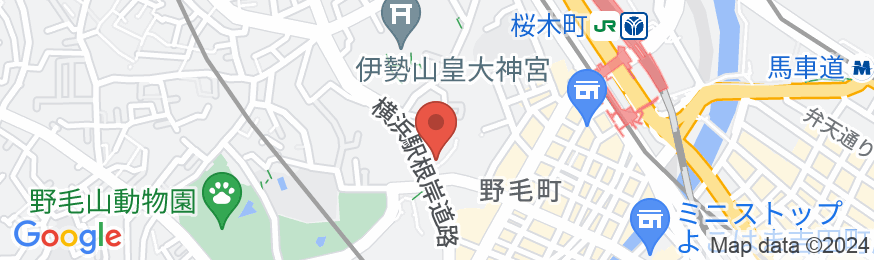 ゲストハウスFUTARENO-横浜野毛みなとみらいの宿-の地図
