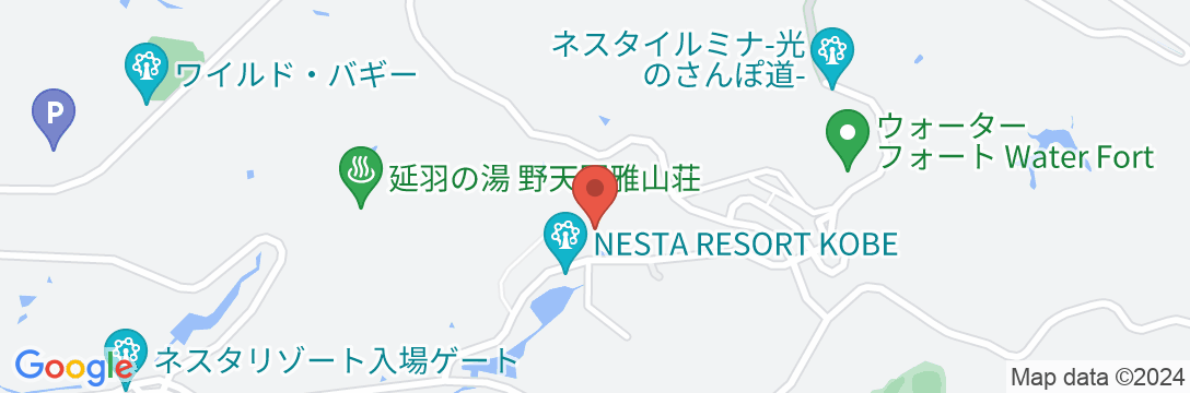 ネスタリゾート神戸 GLAMP BBQ PARKの地図
