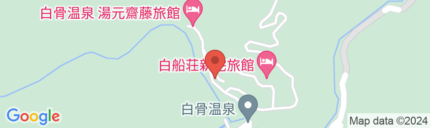 白骨温泉 湯元齋藤別館の地図