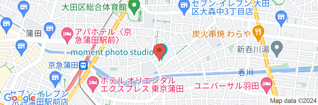 JapanHostel 深夜特急の地図
