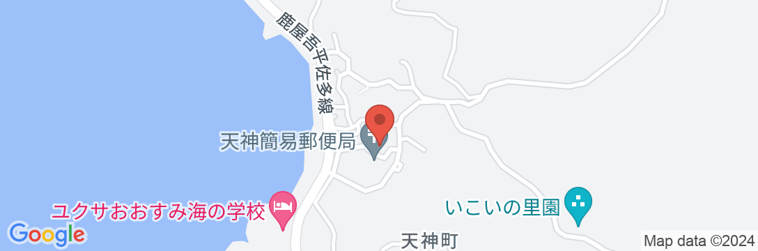 リゾートホテル天神別荘の地図