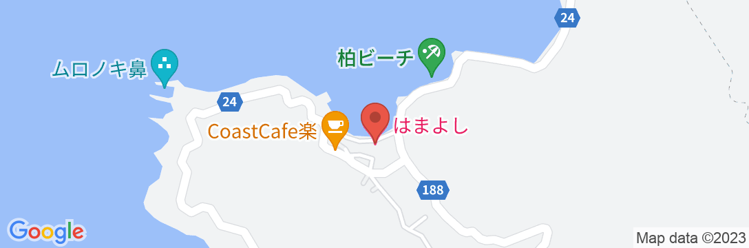 民宿 はまよし<和歌山県>の地図
