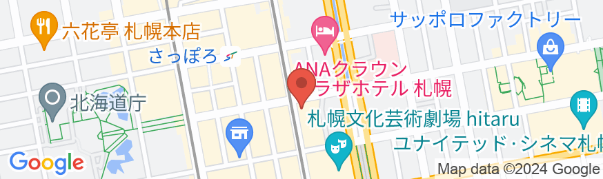 ニューオータニイン札幌の地図