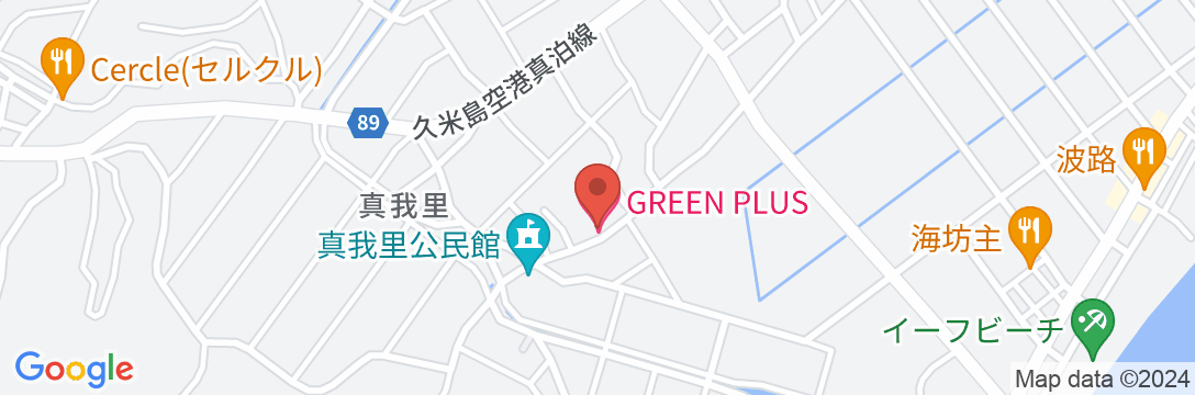 グリーンプラス<久米島>の地図