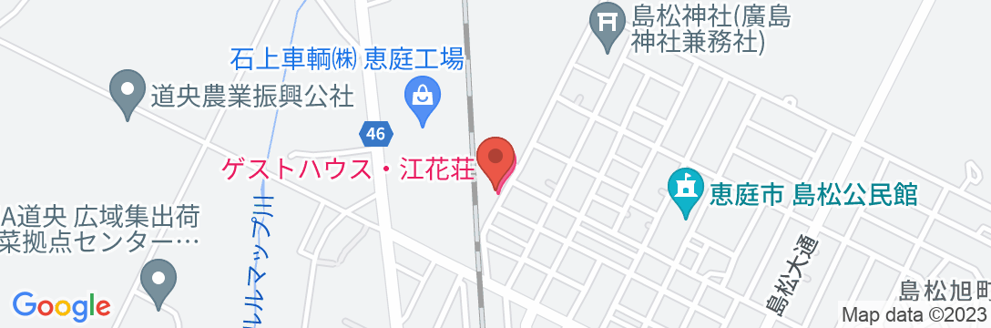 江花荘の地図