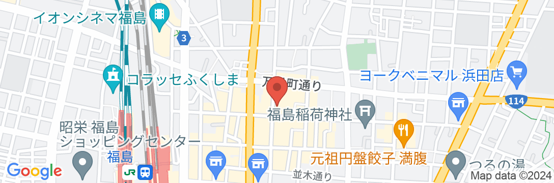 miniHOTEL Maa’s(ミニホテル マーズ)の地図
