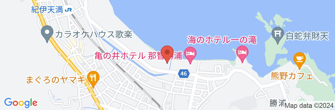 サンライズ勝浦の地図
