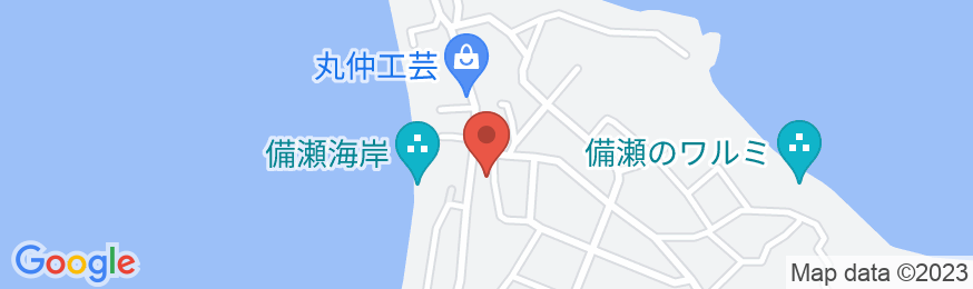たびの邸宅 沖縄備瀬 HOMANN CONCEPTの地図