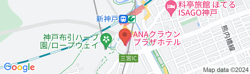 ANAクラウンプラザホテル神戸の地図