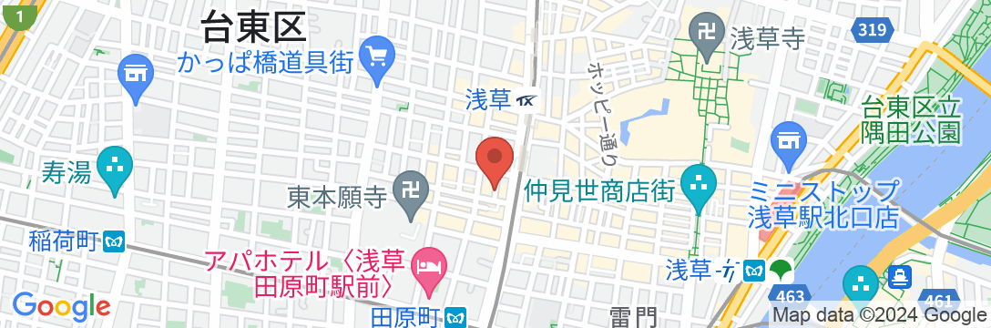 浅草Buttobiの地図