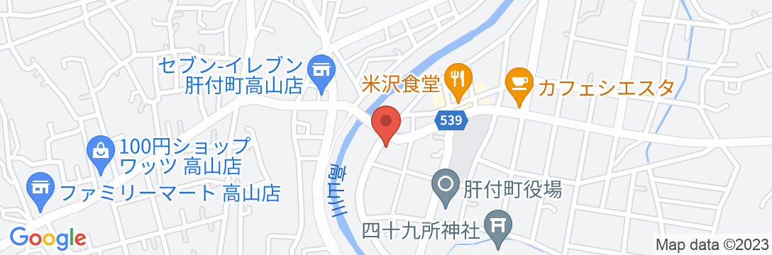 ビジネスホテル泉 <鹿児島県>の地図