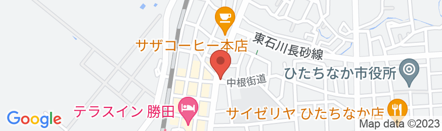 ホテルクラウンヒルズ勝田2号元町店(BBHホテルグループ)の地図