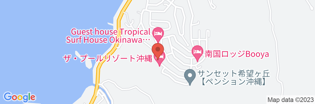 ザ・プールリゾート沖縄(The Pool Resort OKINAWA)の地図