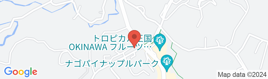 Little Island Okinawa 名護の地図