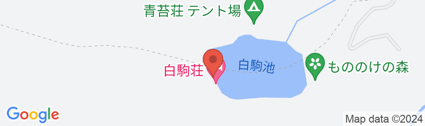 白駒荘の地図