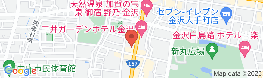 KUMU 金沢 by THE SHARE HOTELSの地図