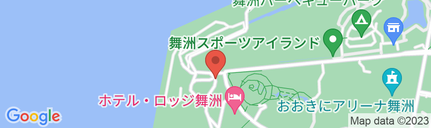 GRAN CAMPING パームガーデン舞洲の地図