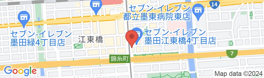 SAKURA SKY HOTEL(桜スカイホテル)の地図