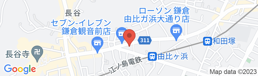ダイヤモンド鎌倉別邸ソサエティの地図