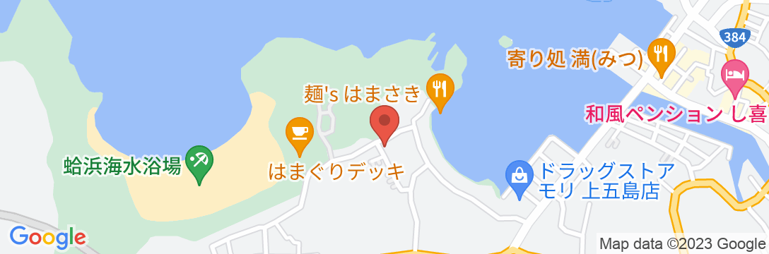 時愉亭 <五島・中通島>の地図