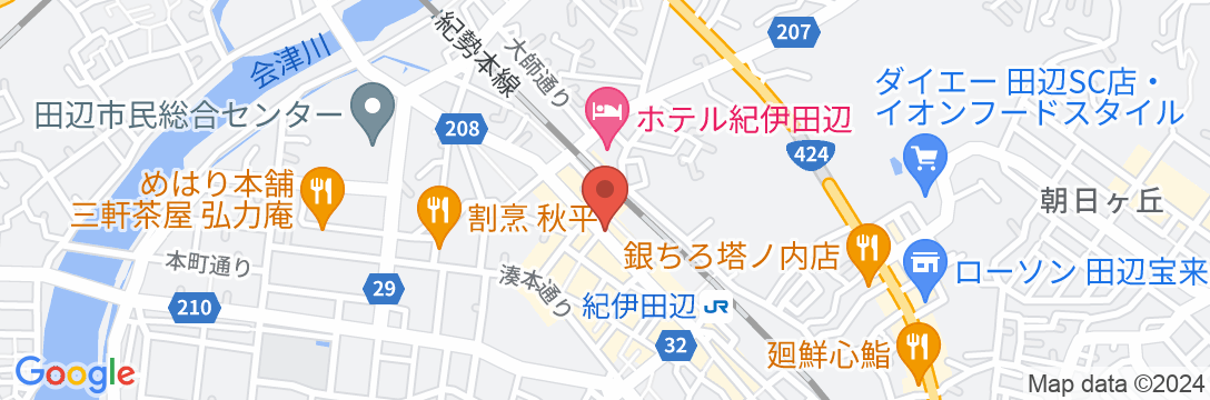 ゲストハウス 熊野の地図