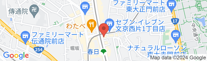 GOEN inn Tokyoの地図