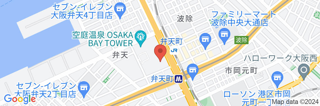 アートホテル大阪ベイタワーの地図