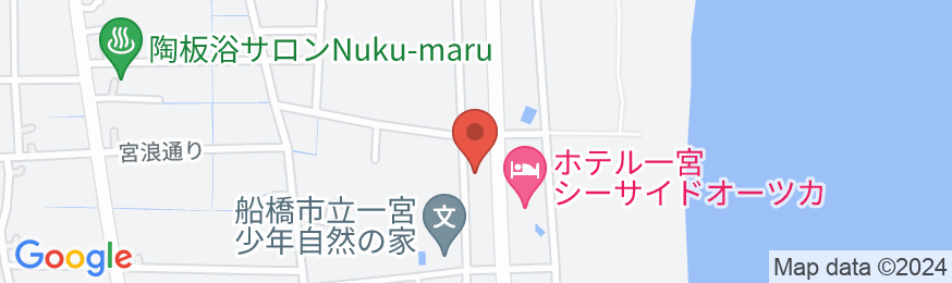 Casual Resort COFF Ichinomiyaの地図