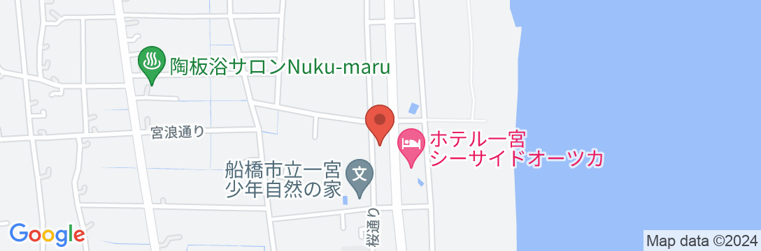 Casual Resort COFF Ichinomiyaの地図