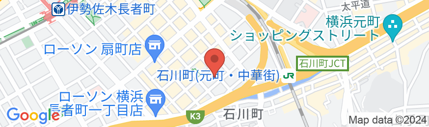 A YOKOHAMAの地図