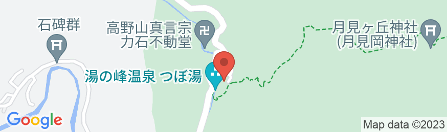 ジェイホッパーズ熊野湯峰ゲストハウスの地図