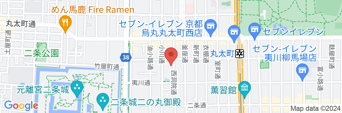 京都フォーシスターズレジデンスの地図