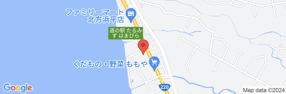 HOTEL AZ 鹿児島垂水店の地図