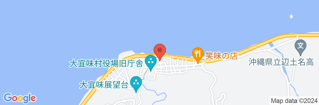 浜辺の家スニの地図
