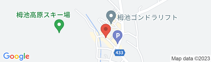 栂池高原 光陽館の地図