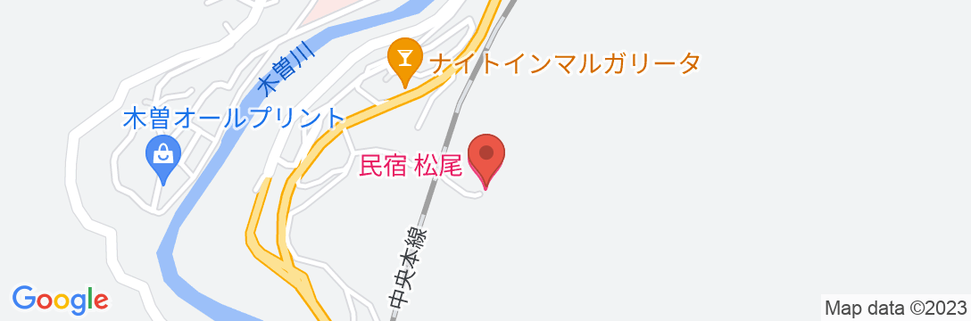 民宿 松尾の地図