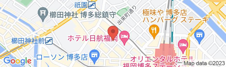 ネストホテル博多駅前の地図