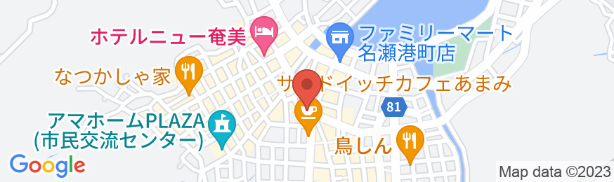GOLDEN MILE HOSTEL<奄美大島>の地図