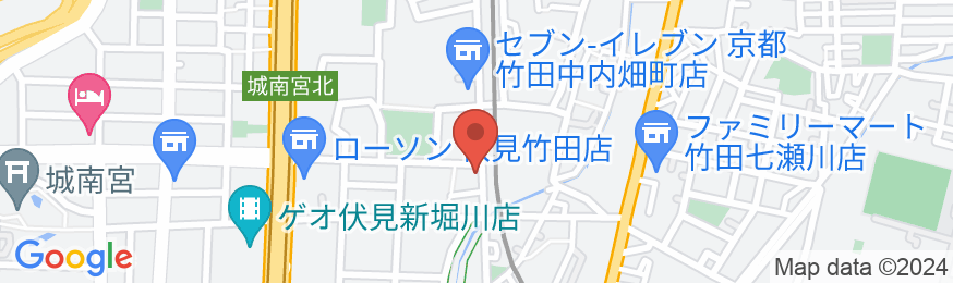 Miyako Inn Fushimiの地図
