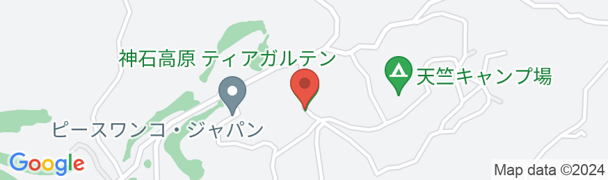 神石高原ティアガルテンの地図