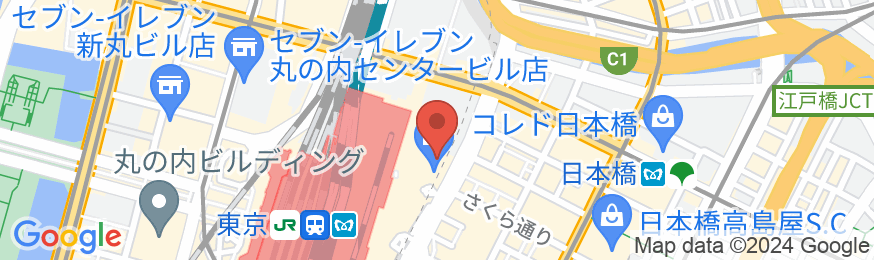 オークウッドプレミア東京の地図
